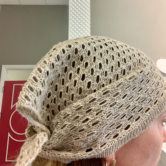 Bandana wrap 100% linen - Picture 6 of 6